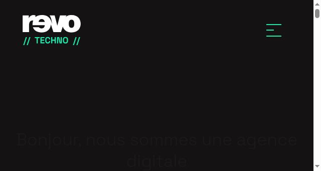 Screenshot of revolutions.digital