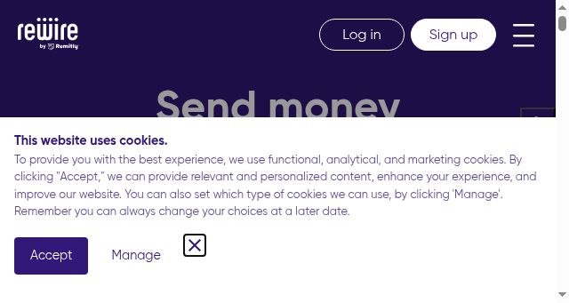 Screenshot of rewire.co.il