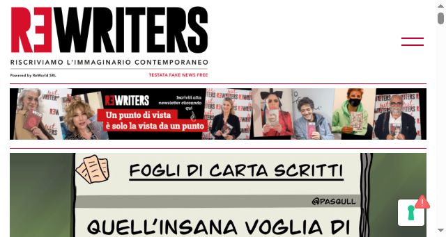 Screenshot of rewriters.it