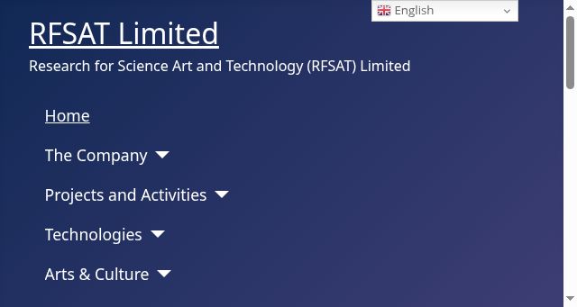 Screenshot of rfsat.com