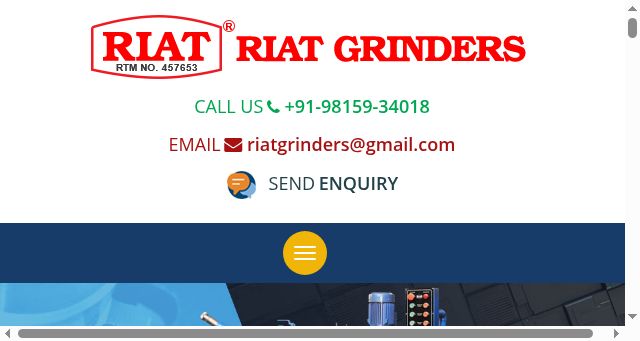 Screenshot of riatgrinders.com