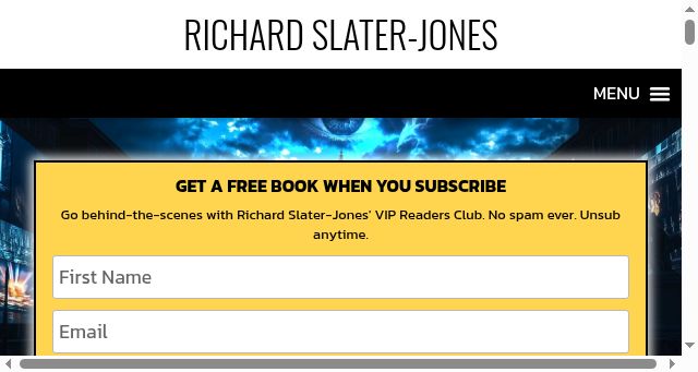 Screenshot of richardslaterjones.com