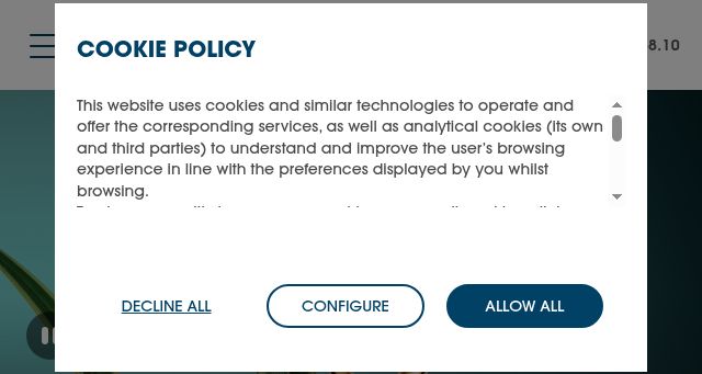 Screenshot of richemont.com