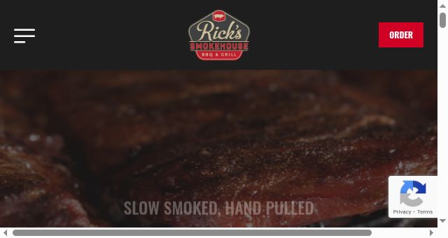 Screenshot of rickssmokehouse.com
