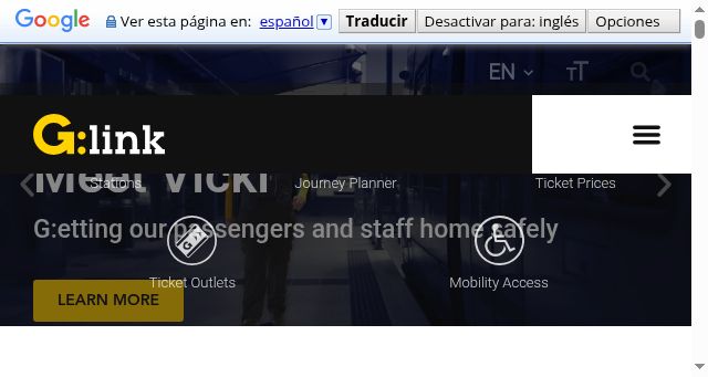 Screenshot of ridetheg.com.au