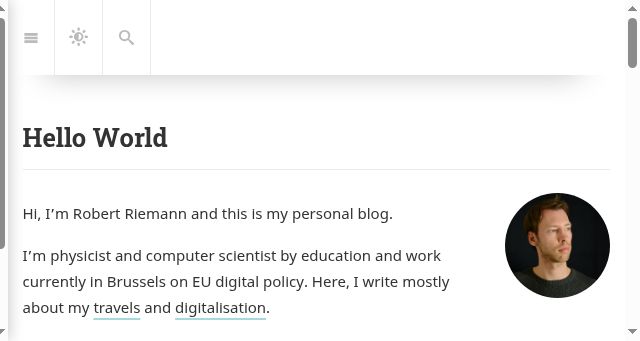 Screenshot of riemann.cc