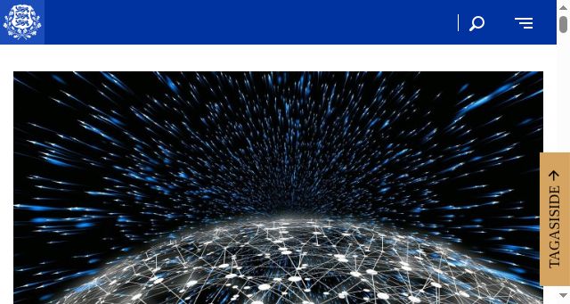 Screenshot of riigikogu.ee