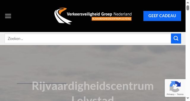 Screenshot of rijvaardigheidscentrumlelystad.nl