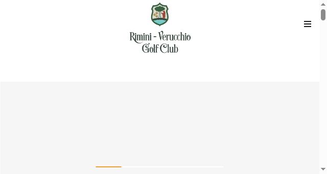 Screenshot of riminiverucchiogolf.com