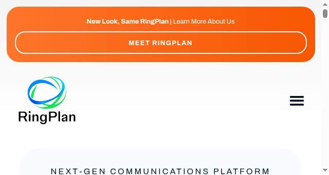 Screenshot of ringplan.com