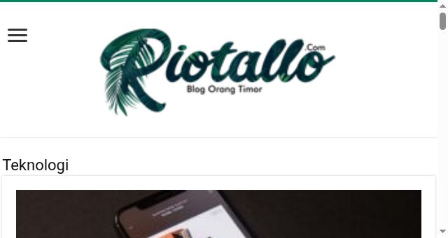 Screenshot of riotallo.com