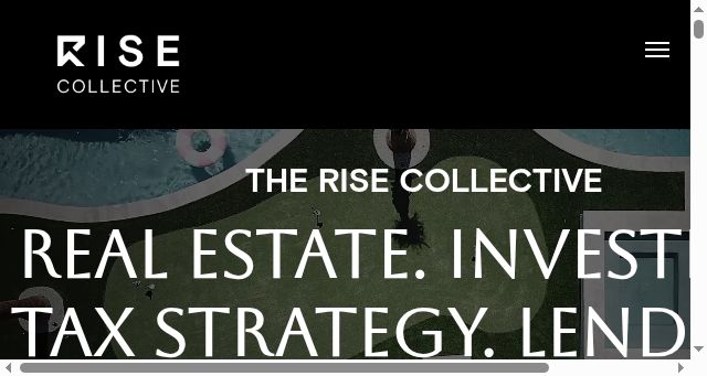 Screenshot of rise-collective.com