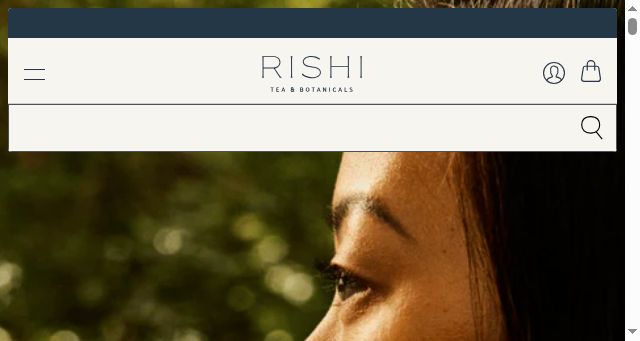 Screenshot of rishi-tea.com