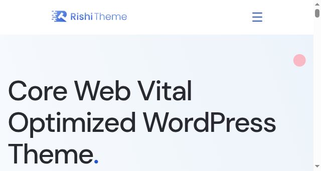 Screenshot of rishitheme.com
