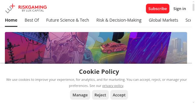 Screenshot of riskgaming.com