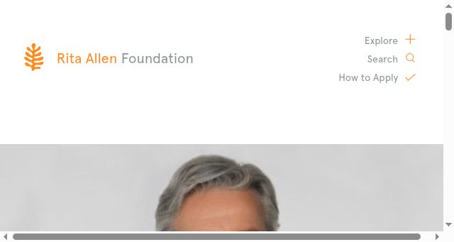 Screenshot of ritaallen.org