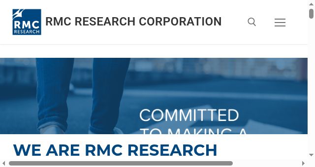 Screenshot of rmcresearchcorporation.com
