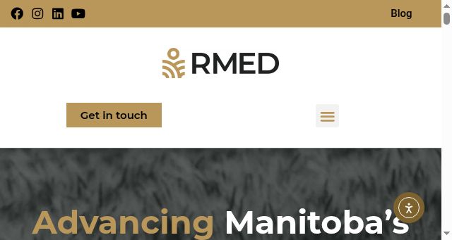 Screenshot of rmedcorp.ca