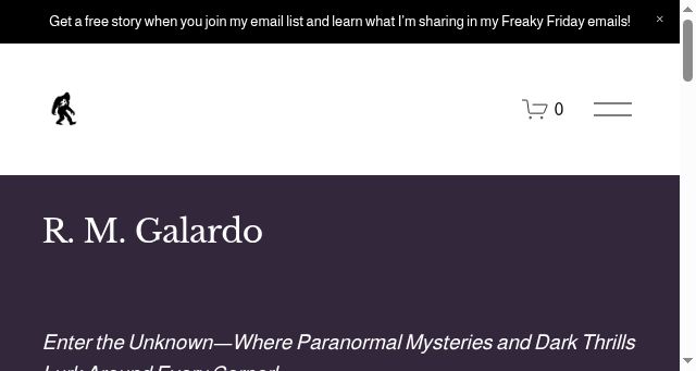 Screenshot of rmgalardo.com