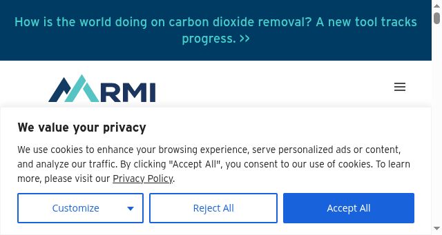 Screenshot of rmi.org