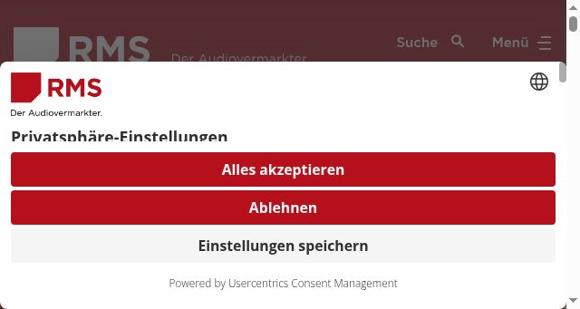 Screenshot of rms-austria.at