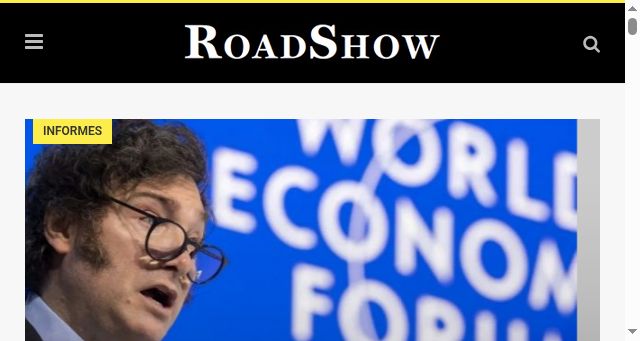 Screenshot of roadshow.com.ar