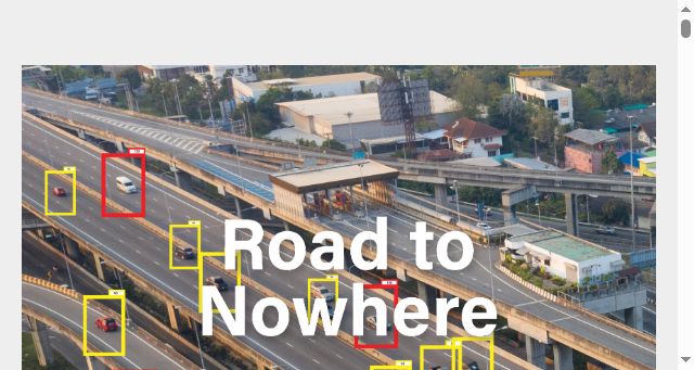 Screenshot of roadtonowherebook.com