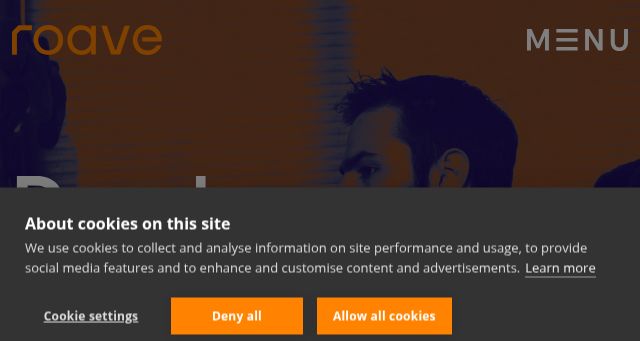 Screenshot of roave.com