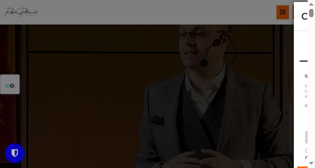 Screenshot of robertopetruccelli.com