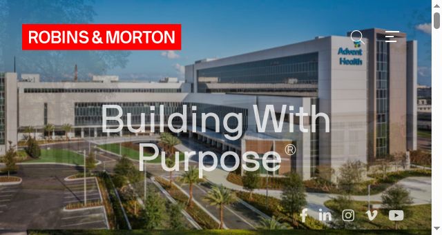 Screenshot of robinsmorton.com