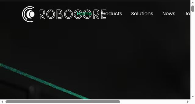 Screenshot of robocore.ai