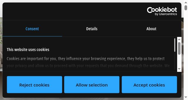 Screenshot of rocal.es