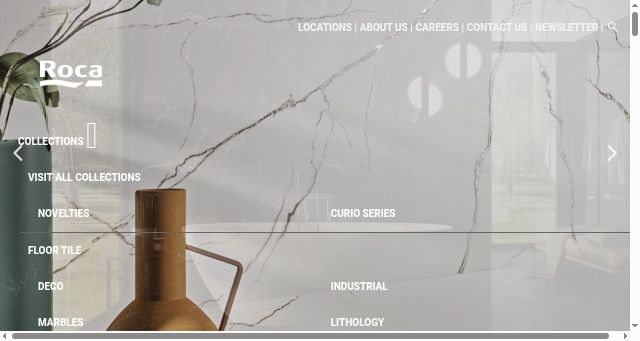 Screenshot of rocatileusa.com