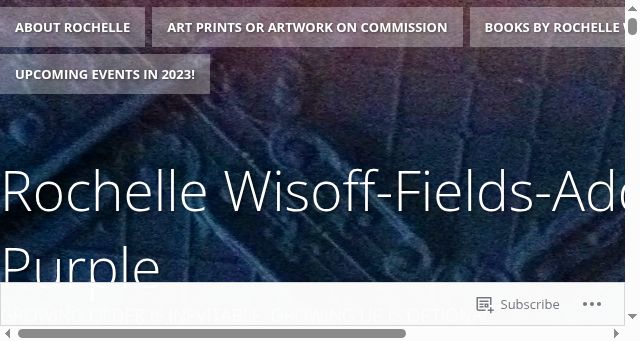 Screenshot of rochellewisoff.com