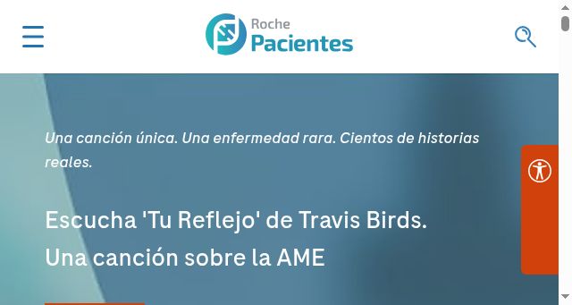 Screenshot of rochepacientes.es