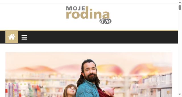 Screenshot of rodinaaja.cz