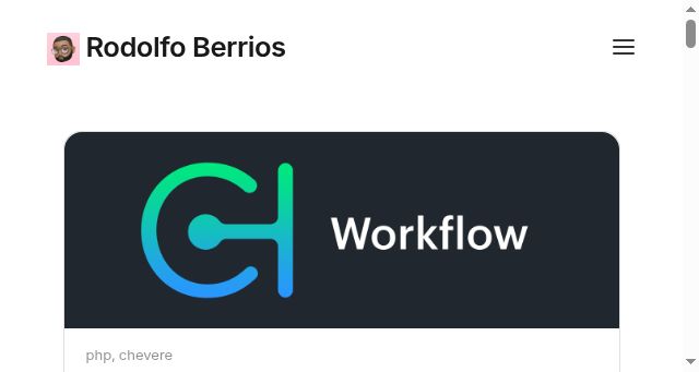 Screenshot of rodolfoberrios.com