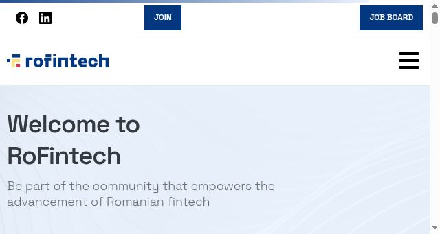 Screenshot of rofin.tech