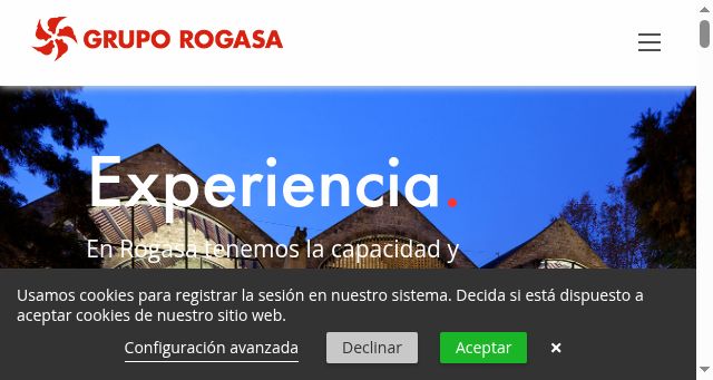 Screenshot of rogasa.com