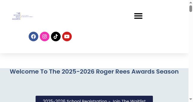 Screenshot of rogerreesawards.com