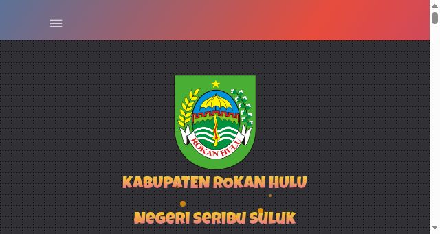 Screenshot of rokanhulukab.go.id
