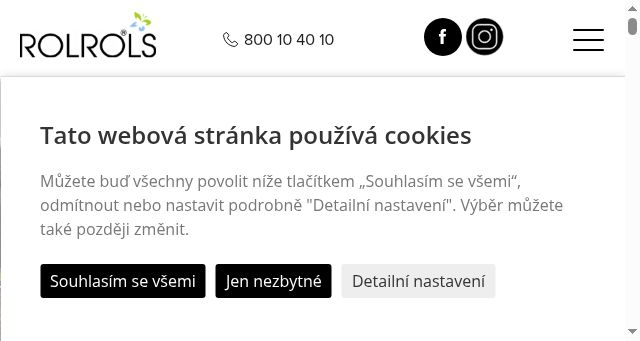 Screenshot of rolrols.cz