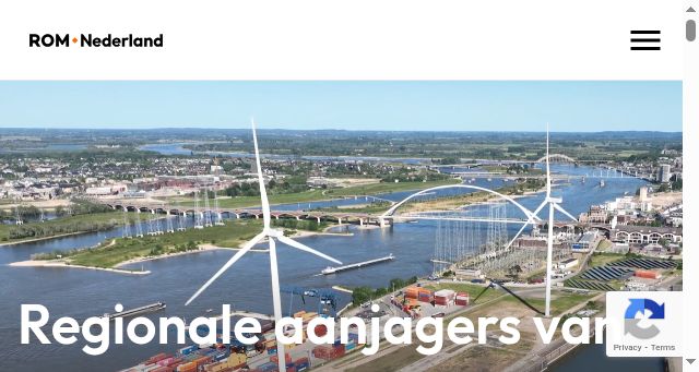 Screenshot of rom-nederland.nl