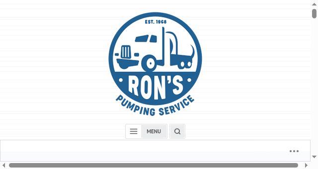 Screenshot of ronspumpingservice.com