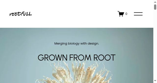 Screenshot of rootfull.com