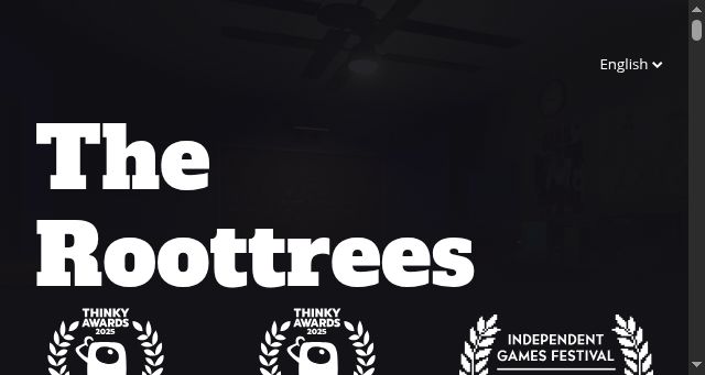 Screenshot of roottrees.com