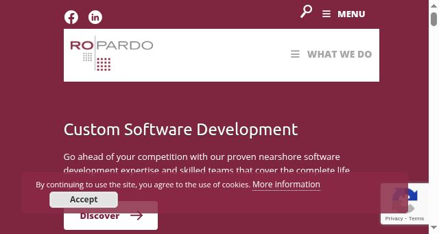 Screenshot of ropardo.ro