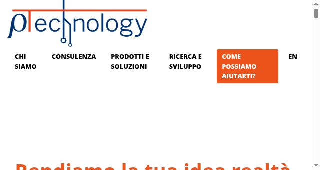 Screenshot of rotechnology.it