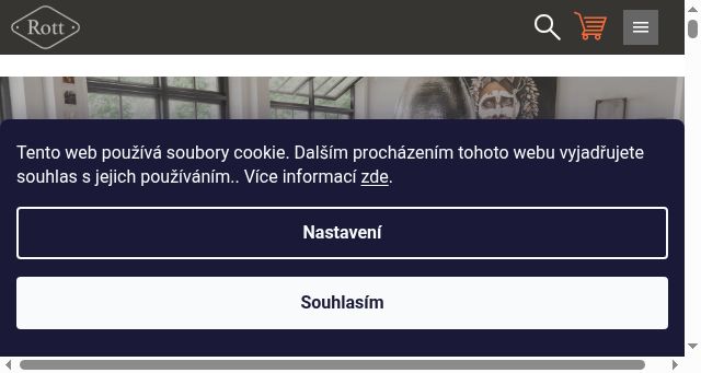 Screenshot of rottdesign.cz