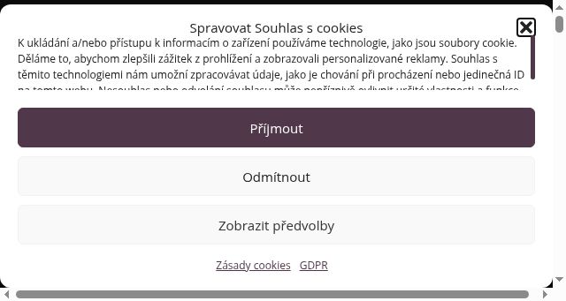 Screenshot of royalcomfort.cz